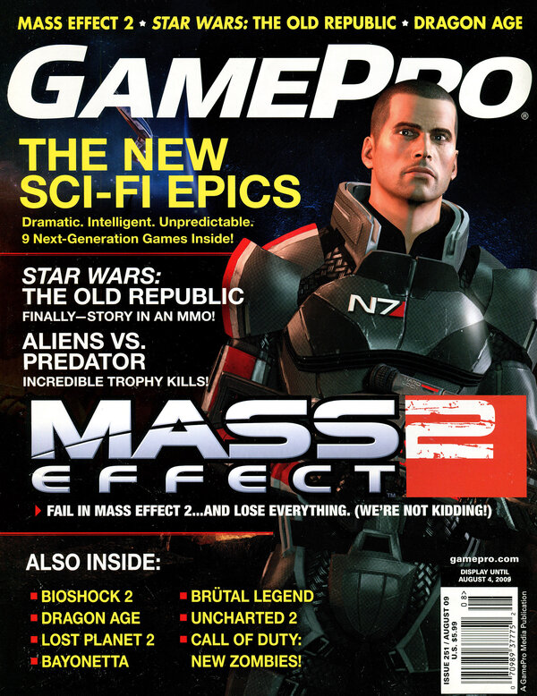 GamePro Issue 251 (August 2009) cover